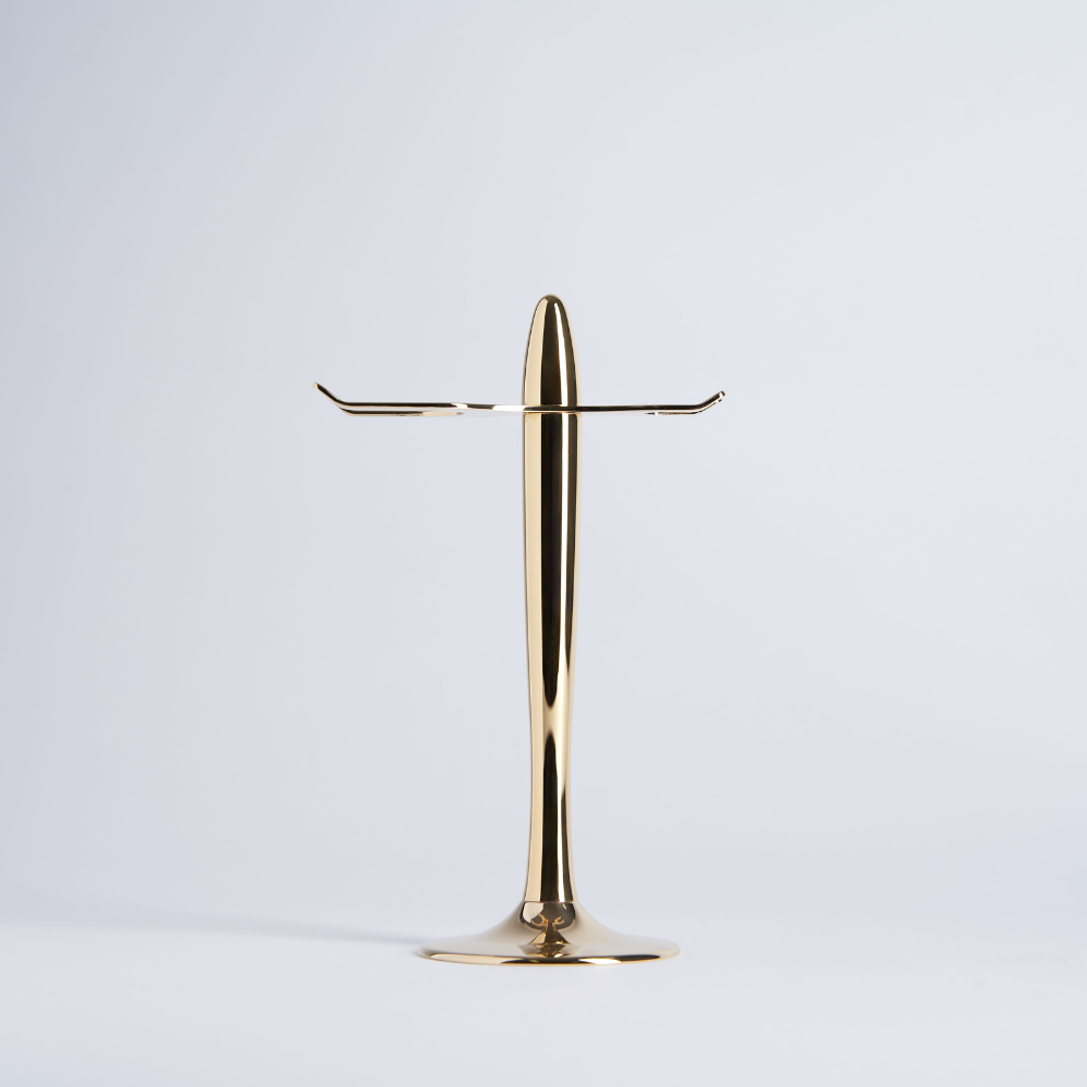 Soporte para brocha y maquinilla
