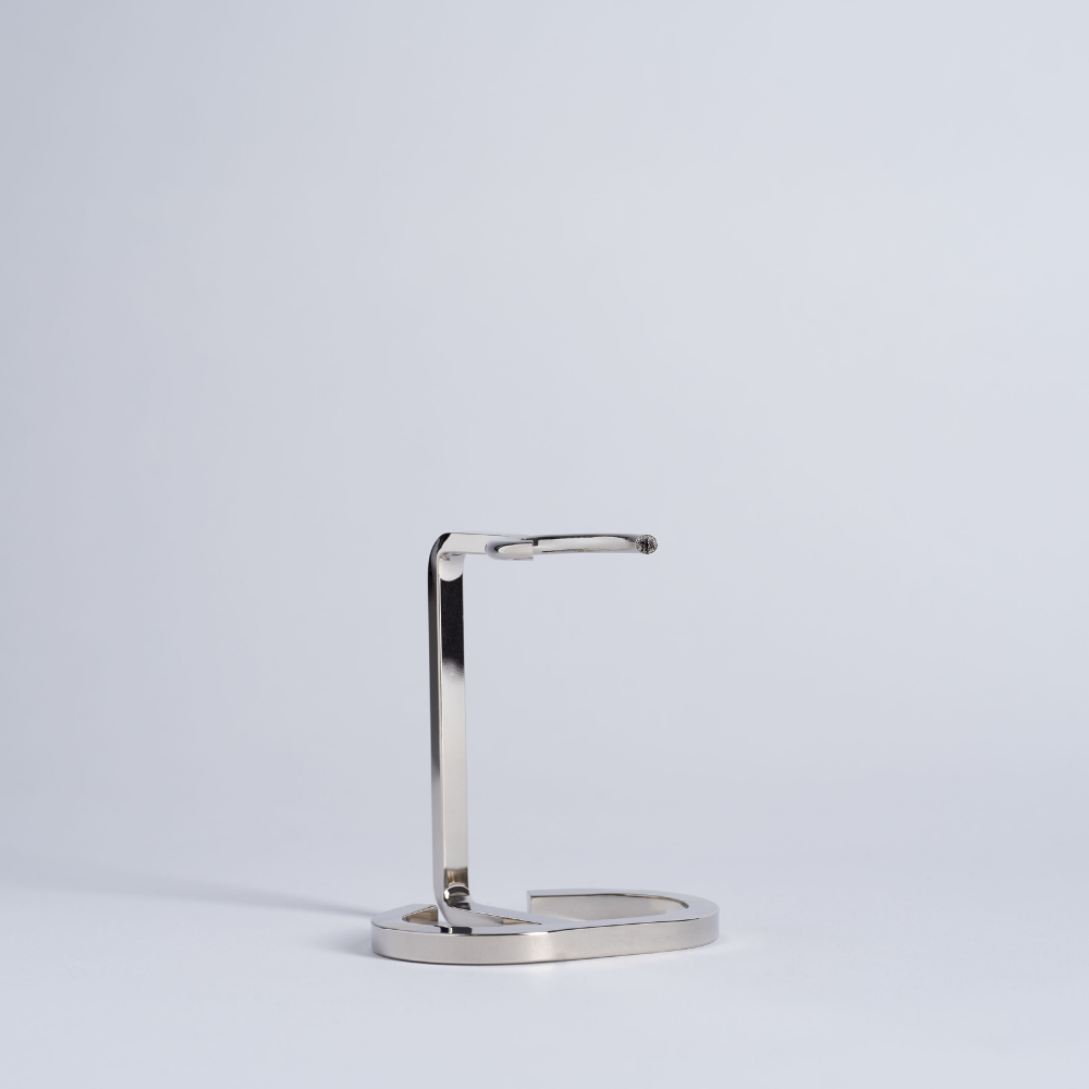 Soporte para brocha de afeitar latón niquelado