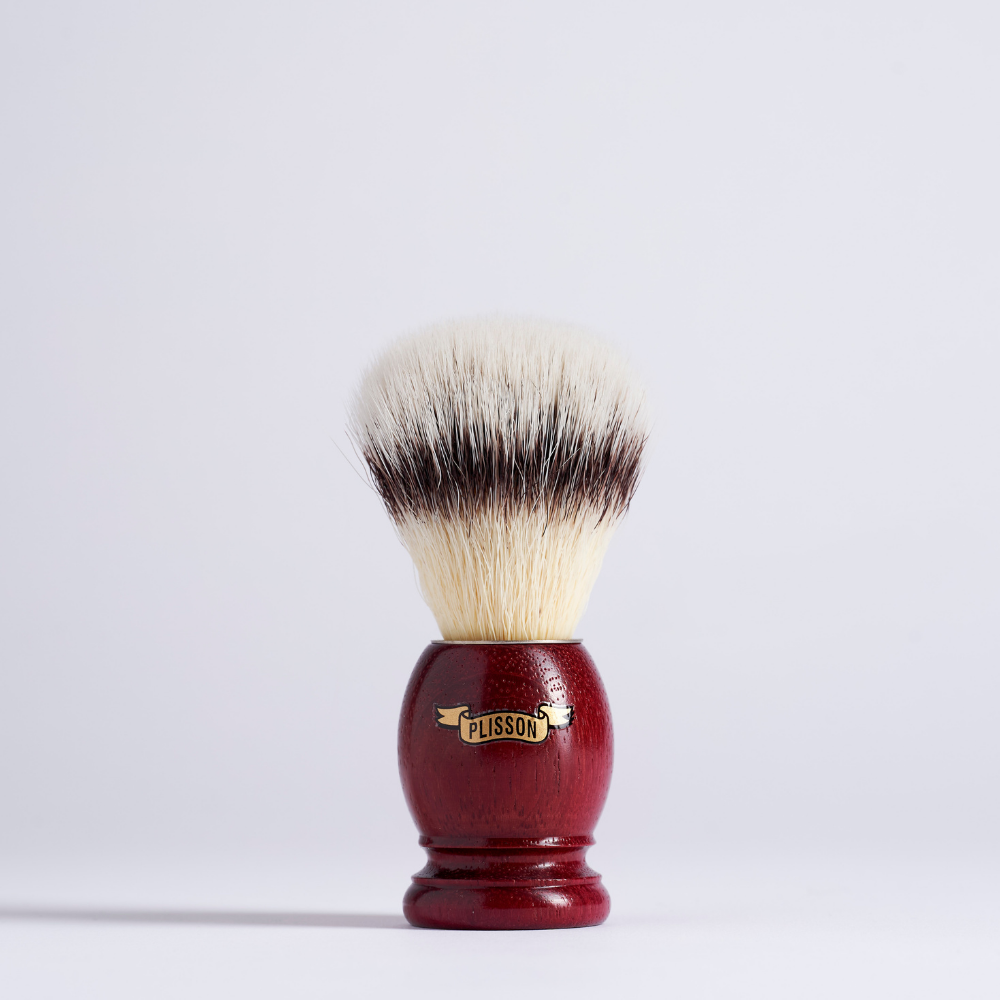 Amaranth Fibre Shaving Brush “High Mountain White”