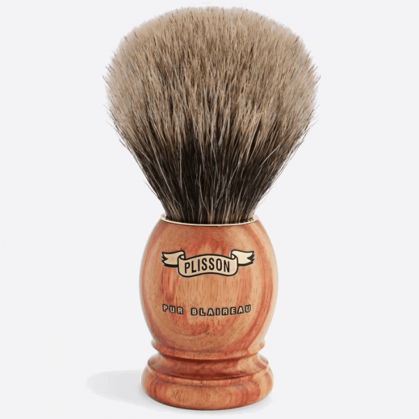 Brocha de afeitar Madera de Rosa gris europeo