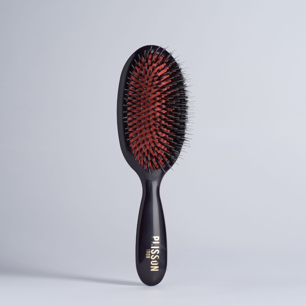 Cepillo de Cabello Neumático Modelo Mediano Pelo de Jabalí y Púas de Nylon