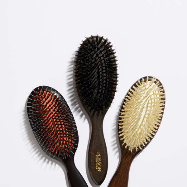 Cepillo de Cabello Neumático Modelo Mediano Pelo de Jabalí y Púas de Nylon