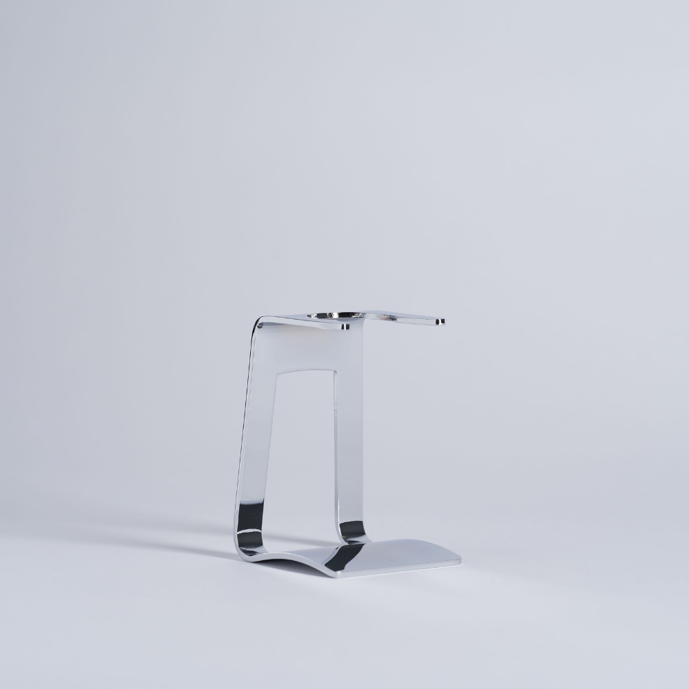 Soporte brocha cromo