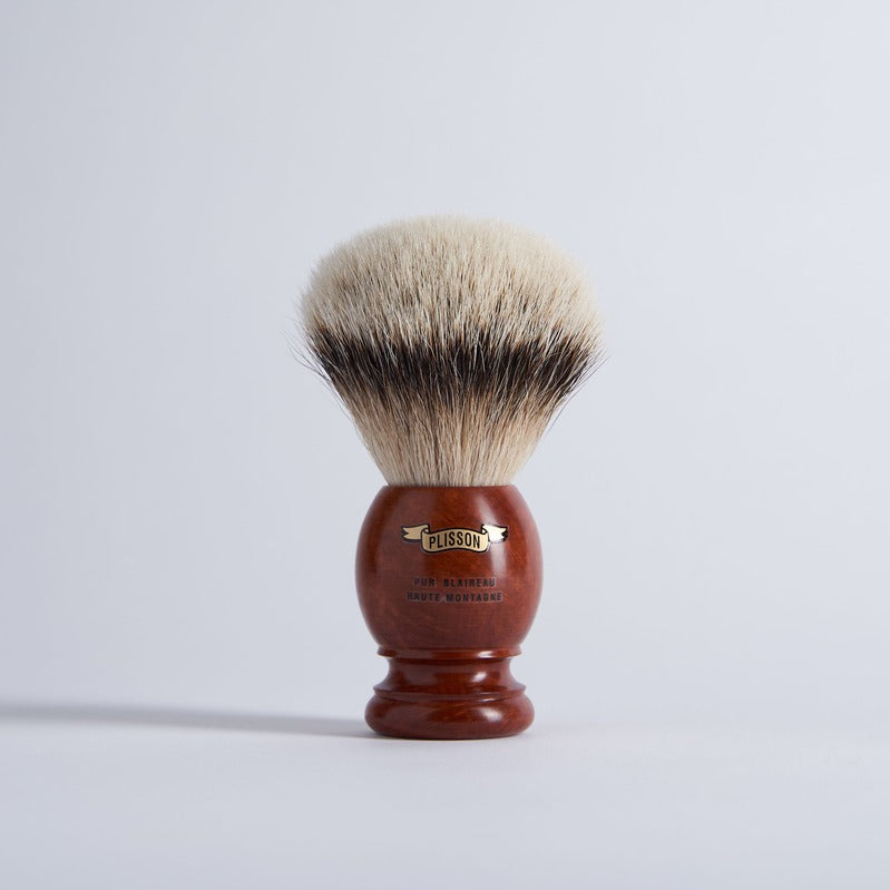 High Mountain White Briar Shaving Brush
